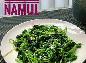 Foto resep Sigeumchi Namul - Tumis Bayam ala Korea