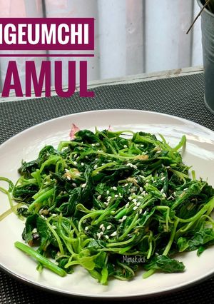 Foto resep Sigeumchi Namul - Tumis Bayam ala Korea