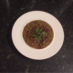 A picture of Chilean Lentils 🇨🇱 (receta de mamá).
