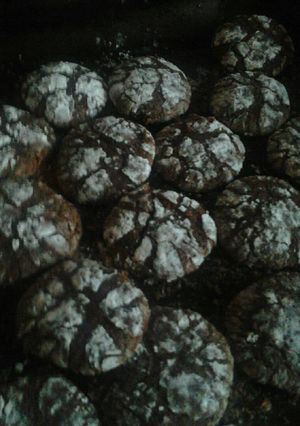 Una foto de Craqueladas de chocolate