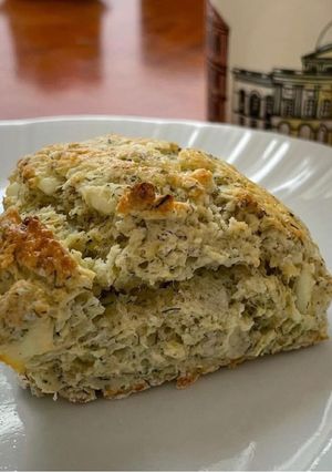 A picture of Cheese & Dill Scones.