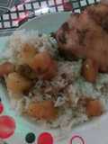 Pollo con piña