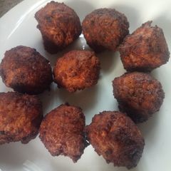 A picture of Banana balls.