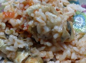 Una foto de Cahete de Abadejo con arroz