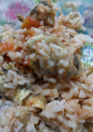 Una foto de Cahete de Abadejo con arroz