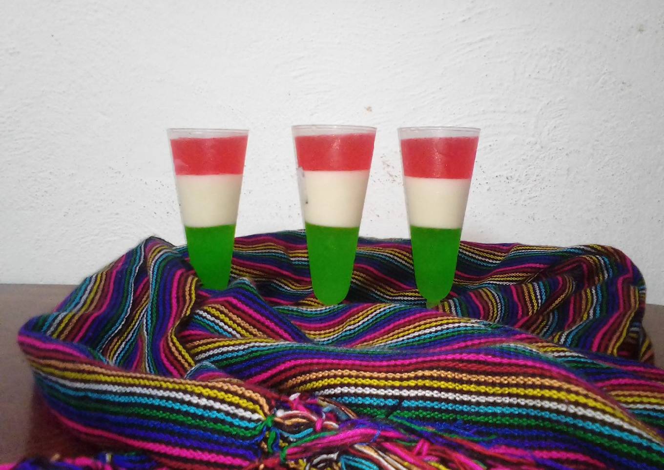 Gelatinas tricolor