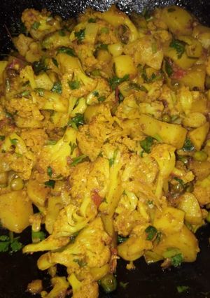 A picture of Aloo gobi.