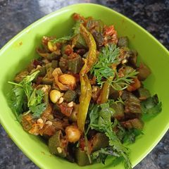A picture of Masaledaar Bhindi.