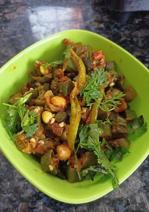 A picture of Masaledaar Bhindi.