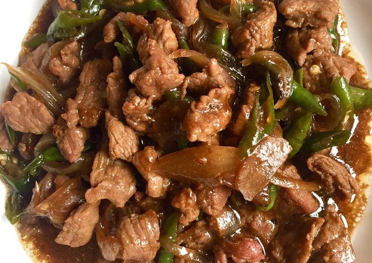 Sapi lada hitam super simpel