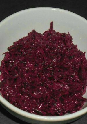 A picture of Beetroot salad.