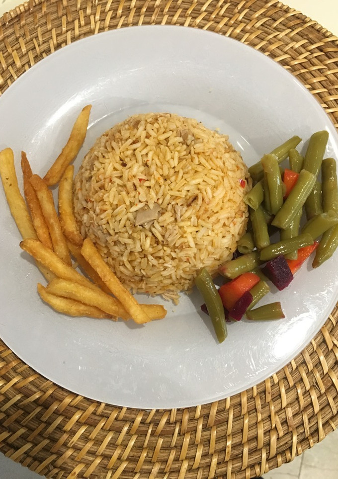 Una foto de Arroz con Atún