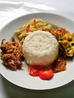 Foto resep 3 in 1 Menu (Jangkang Goreng, Tumis Kol Pedas, Telur Dadar Sawi dan Sambal Korek)