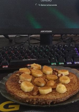Una foto de Mi clásica tortilla de avena