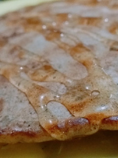 Una foto de Pancakes saludables de cacao 🍫