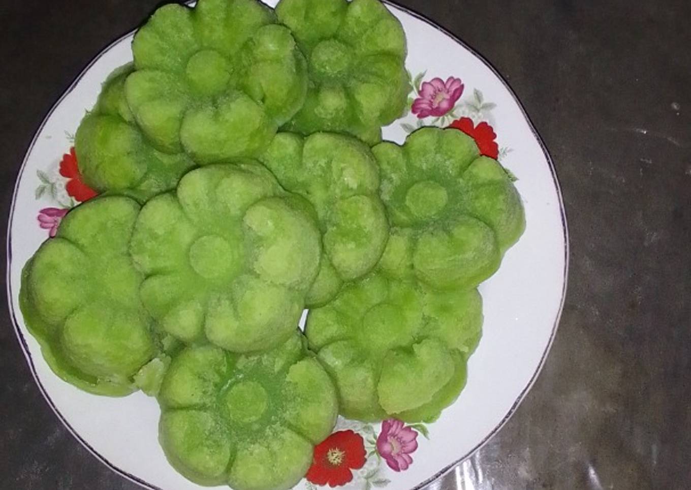 Kue Bolu pandan tanpa mixer