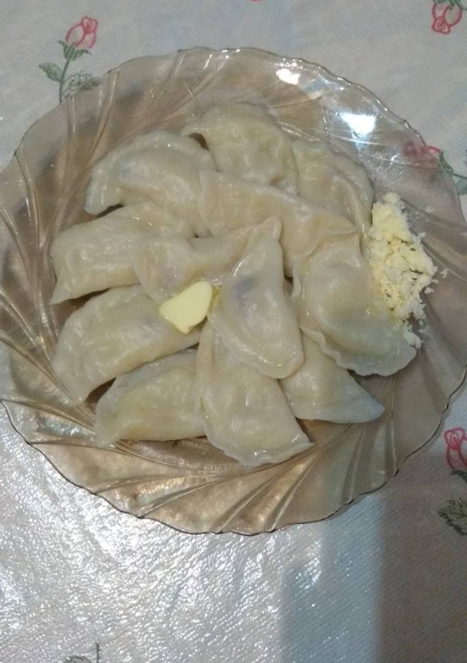 Домашние вареники с картошкой