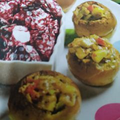 A picture of Mini corn bun.