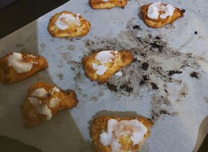 Una foto de Scones keto de limón