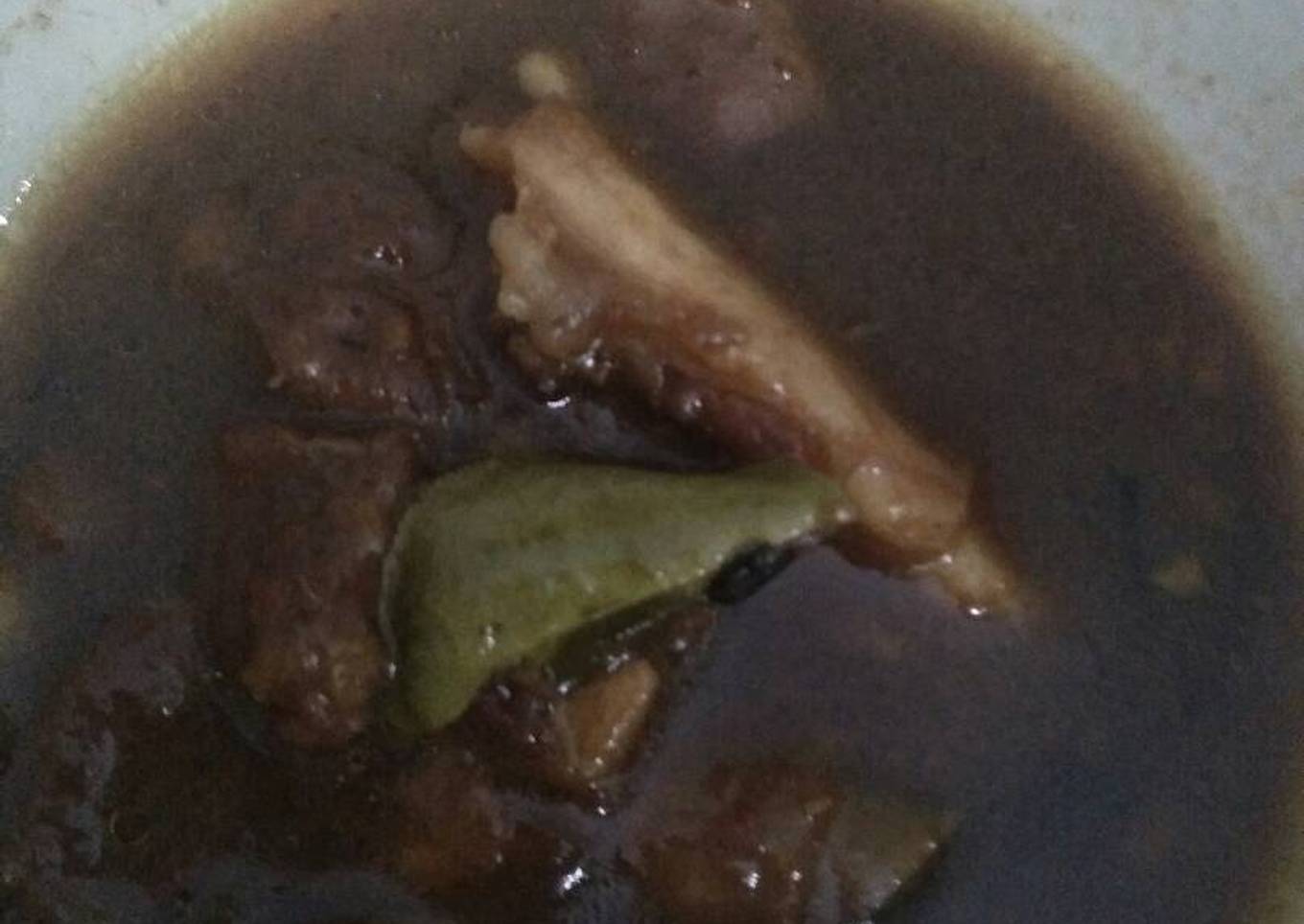 Tongseng kambing sederhana