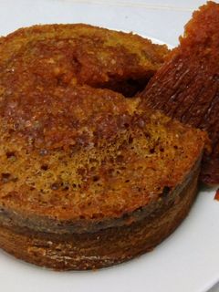 Foto resep Cake caramel rice cooker lembut & sedikit kenyal