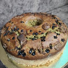 A picture of Banana chocolate Cake🍌.