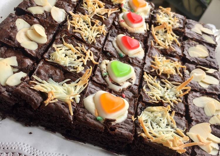 Fudgy brownies nyoklat bangett