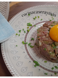 Una foto de Steak tartar