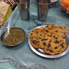 A picture of Sarson ka saag.