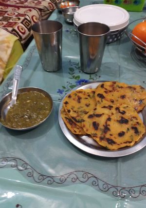 A picture of Sarson ka saag.