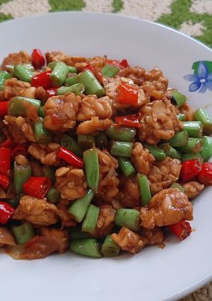 Foto resep Sambal goreng tempe buncis