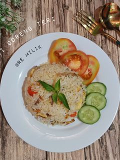 Foto resep 309. Nasi Goreng Daun Jeruk Teri