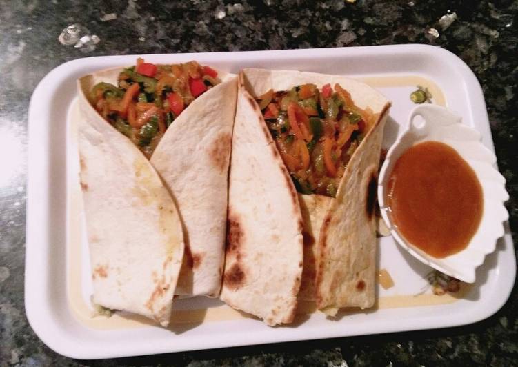 Tortitas de trigo vegetarianas