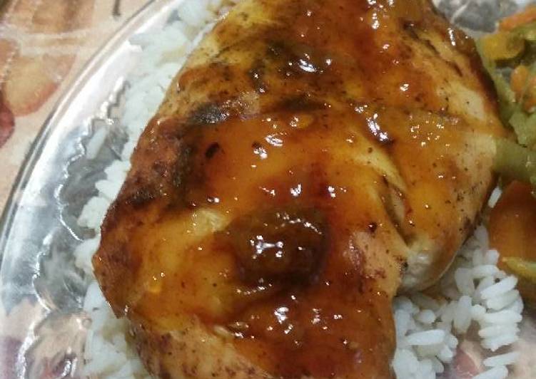 Recipe of Perfect Honey Mustard Chicken