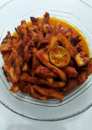 Foto resep Sambal Goreng Cumi" Raksasa