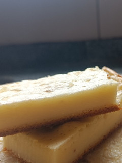 Una foto de Fainá de queso fácil 🧀