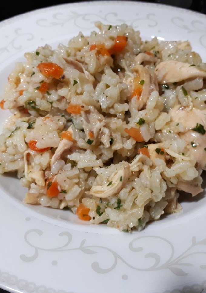 Una foto de Pilaf de pollo