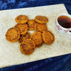 Soya chunks Samak rice Quinoa Patties (Healthy high protein) A picture of Soya chunks Samak rice Quinoa Patties (Healthy high protein).
