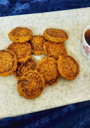 A picture of Soya chunks Samak rice Quinoa Patties (Healthy high protein).