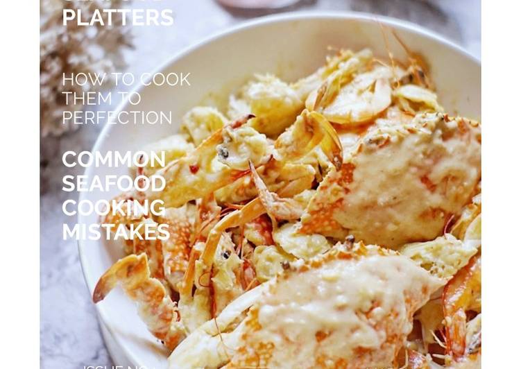 Cara Gampang Menyiapkan SEAFOOD PLATTERS with Creamy Sauce Anti Gagal