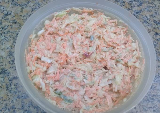 Recipe of Super Quick Homemade Coleslaw - Easy Recipes for Beginners