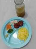 MPASI 6m bubur kentang hati ayam