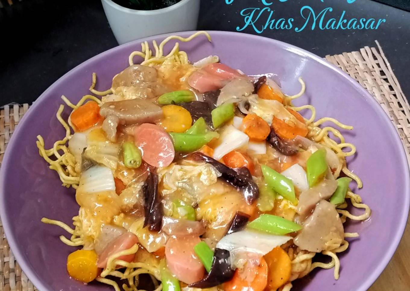 Mie Titi Khas Makasar