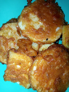 A picture of Yam in flour.