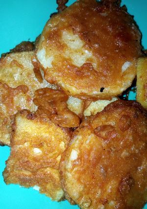 A picture of Yam in flour.