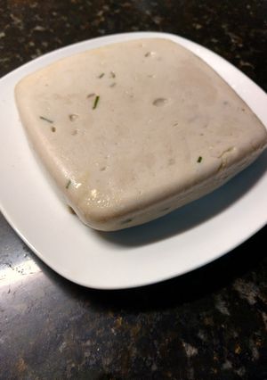 Una foto de Queso sin lactosa o vegano. Y sin gluten