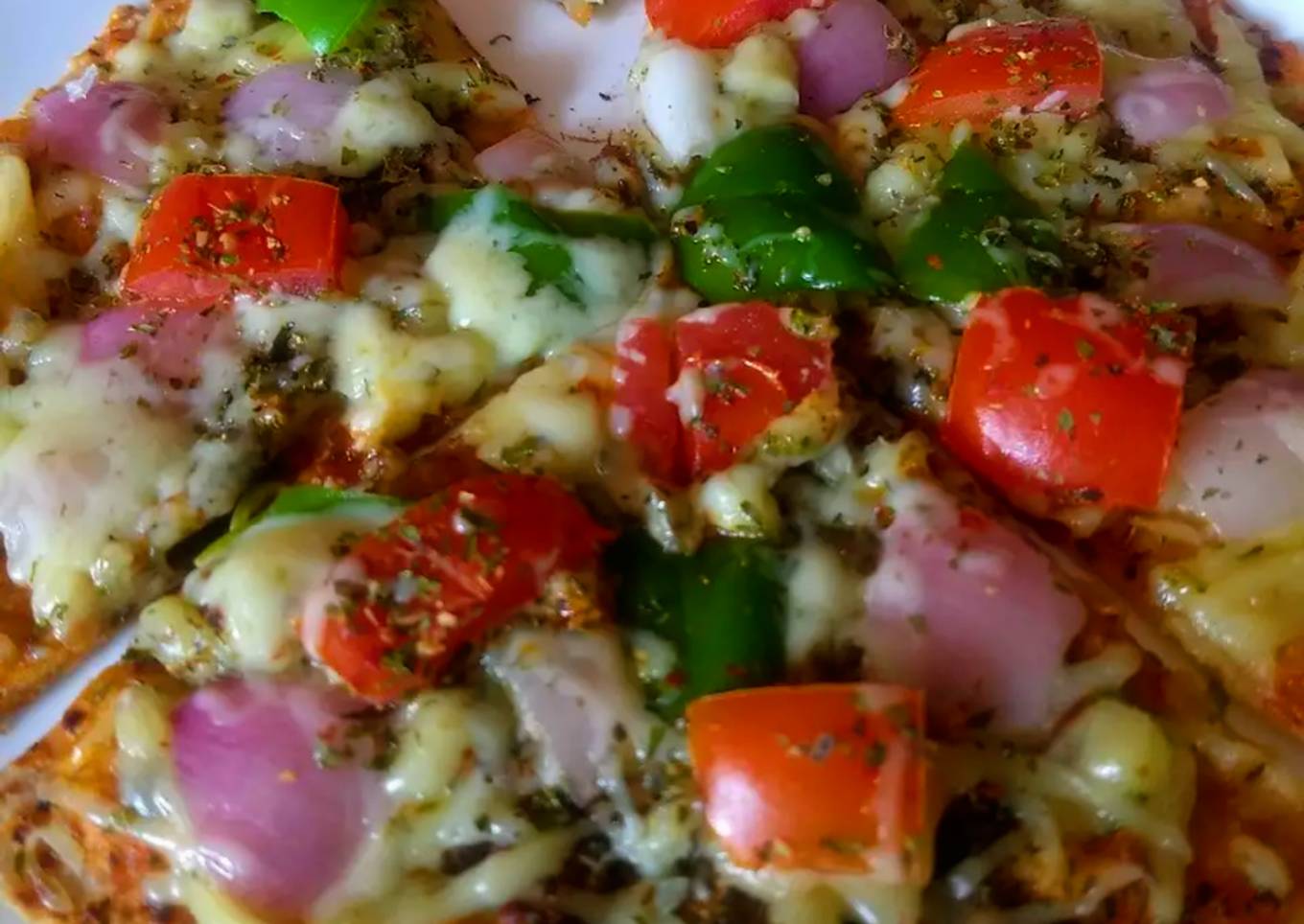 Thin Crust Roti Pizza