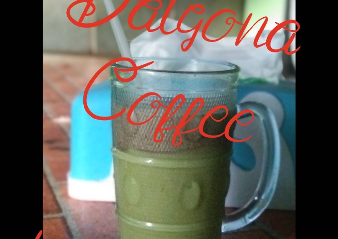 Avocado Dalgona Coffee