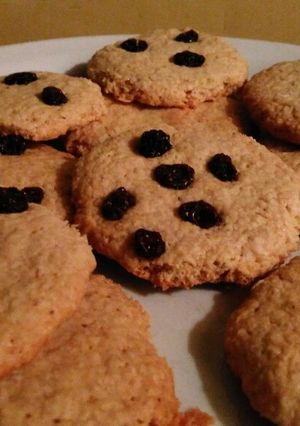 Una foto de Galletas de avena y harina leudante