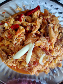 Foto resep 32.Gongso ayam suwir telur rasa ndeso
